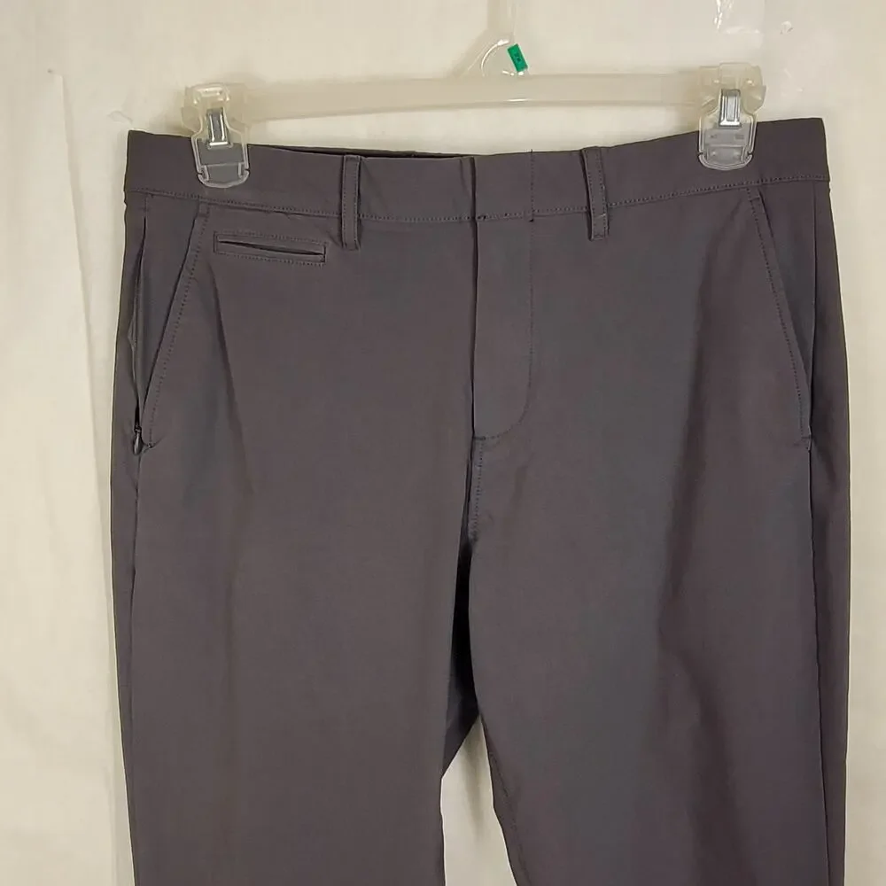 J.crew grey Stretch 770 Straight chino pants size 33/32 Preppy Minimal Casual